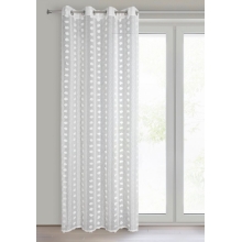 ZASŁONA GOTOWA ELENOR 140 X 250 CM BIAŁY
