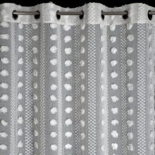 ZASŁONA GOTOWA ELENOR 140 X 250 CM BIAŁY