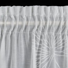 FIRANA GOTOWA JANE NA TAŚMIE 140 X 270 CM BIAŁY