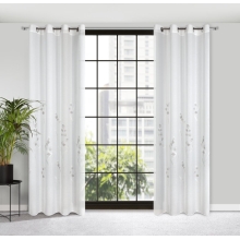 FIRANA GOTOWA ISABEL 140 X 250 CM BIAŁY