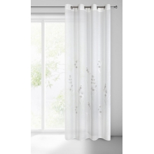 FIRANA GOTOWA ISABEL 140 X 250 CM BIAŁY