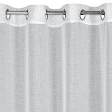 FIRANA GOTOWA ISABEL 140 X 250 CM BIAŁY