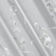 FIRANA GOTOWA ISABEL 140 X 250 CM BIAŁY