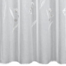 FIRANA GOTOWA ISABEL 140 X 250 CM BIAŁY