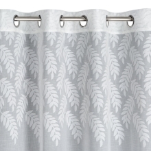 FIRANA GOTOWA ANET 140 X 250 CM BIAŁY
