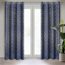 ZASŁONA GOTOWA KAJA 135 X 250 CM GRANATOWY