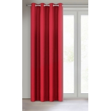 ZASŁONA GOTOWA RITA 140 X 250 CM CZERWONY