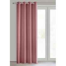 ZASŁONA GOTOWA RITA 140 X 250 CM CIEMNORÓŻOWY