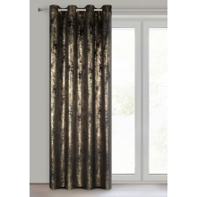 ZASŁONA GOTOWA RENIA 140 X 250 CM CZARNY