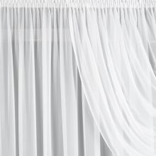 FIRANA GOTOWA DEK 500 X 250 CM BIAŁY