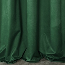 ZASŁONA GOTOWA D91 ROSA 140 X 250 CM CIEMNOZIELONY
