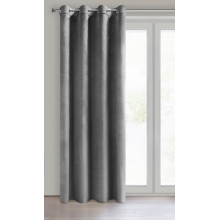 ZASŁONA GOTOWA D91 ROSA 140 X 250 CM STALOWY