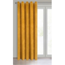 ZASŁONA GOTOWA VILLA 140 X 250 CM MUSZTARDOWY