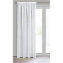 FIRANA GOTOWA ELPIDIA NA TAŚMIE 140 X 270 CM BIAŁY