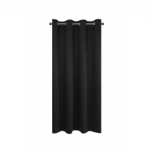ZASŁONA GOTOWA LOGAN 140 X 175 CM CZARNY