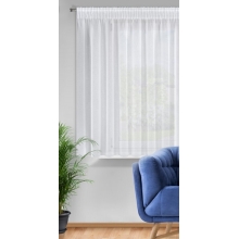 FIRANA GOTOWA ELPIDIA NA TAŚMIE 350 X 150 CM BIAŁY