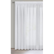 FIRANA GOTOWA ELPIDIA NA TAŚMIE 350 X 250 CM BIAŁY