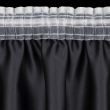 ZASŁONA GOTOWA SELINA NA TAŚMIE 140 X 270 CM CIEMNOBEŻOWY