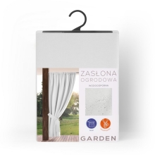 ZASŁONA GOTOWA GARDEN NA TAŚMIE 155 X 200 CM BIAŁY