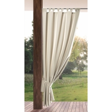 ZASŁONA GOTOWA GARDEN NA SZELKACH 155 X 260 CM JASNOBEŻOWY