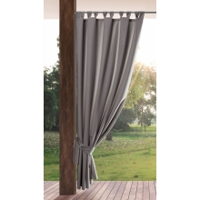 ZASŁONA GOTOWA GARDEN NA SZELKACH 155 X 260 CM STALOWY