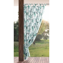 ZASŁONA GOTOWA GARDEN2 NA SZELKACH 155 X 240 CM BIAŁY