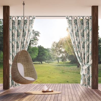 ZASŁONA GOTOWA GARDEN 7 NA SZELKACH 155 X 260 CM BEŻOWY