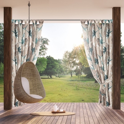 ZASŁONA GOTOWA GARDEN 8 NA SZELKACH 155 X 240 CM BEŻOWY