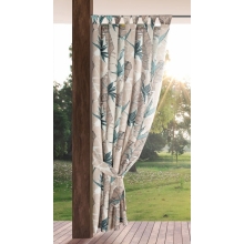 ZASŁONA GOTOWA GARDEN 8 NA SZELKACH 155 X 260 CM BEŻOWY