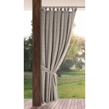 ZASŁONA GOTOWA GARDEN 10 NA SZELKACH 155 X 240 CM BRĄZOWY