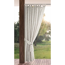 ZASŁONA GOTOWA GARDEN 3 NA SZELKACH 155 X 200 CM BIAŁY