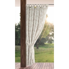 ZASŁONA GOTOWA GARDEN 12 NA SZELKACH 155 X 200 CM KREMOWY
