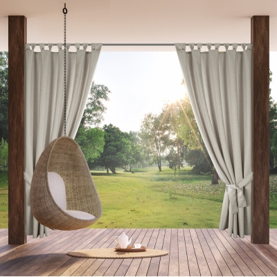 ZASŁONA GOTOWA GARDEN NA SZELKACH 155 X 240 CM BEŻOWY