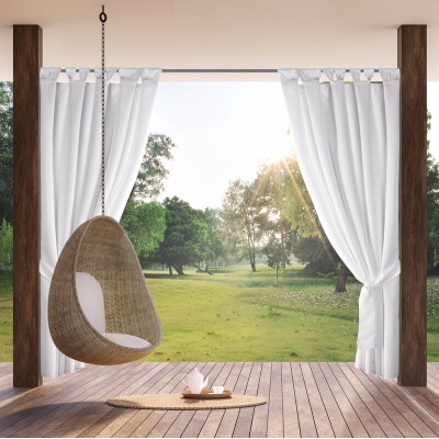 ZASŁONA GOTOWA GARDEN2 NA SZELKACH 155 X 240 CM BIAŁY