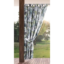 ZASŁONA GOTOWA GARDEN 20 NA SZELKACH 155 X 200 CM ZIELONY