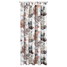 ZASŁONA GOTOWA GARDEN 21 NA SZELKACH 155 X 220 CM BIAŁY