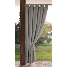 ZASŁONA GOTOWA GARDEN2 NA SZELKACH 155 X 220 CM SREBRNY