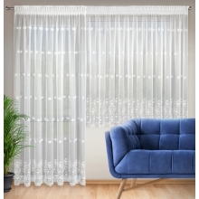FIRANA GOTOWA DEK 400 X 160 CM BIAŁY