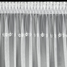 FIRANA GOTOWA DEK 400 X 160 CM BIAŁY