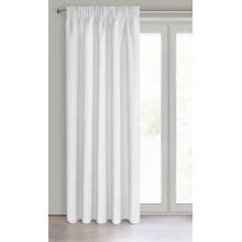 ZASŁONA GOTOWA D91 PARISA NA TAŚMIE 140 X 270 CM BIAŁY