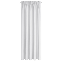 ZASŁONA GOTOWA D91 PARISA NA TAŚMIE 140 X 270 CM BIAŁY