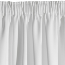 ZASŁONA GOTOWA D91 PARISA NA TAŚMIE 140 X 270 CM BIAŁY