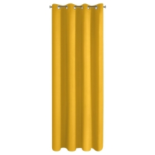 ZASŁONA GOTOWA D91 PARISA 140 X 250 CM MUSZTARDOWY