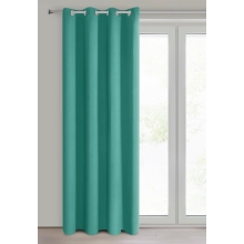 ZASŁONA GOTOWA D91 PARISA 140 X 250 CM TURKUSOWY