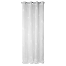 FIRANA GOTOWA SABINE 140 X 250 CM BIAŁY