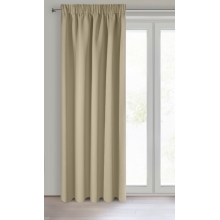 ZASŁONA GOTOWA D91 PARISA NA TAŚMIE 140 X 270 CM BEŻOWY