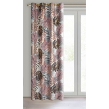 ZASŁONA GOTOWA KORFU 140 X 250 CM PUDROWY RÓŻ
