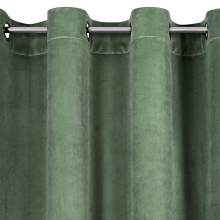 ZASŁONA GOTOWA D91 ROSA 140 X 250 CM CIEMNOMIĘTOWY