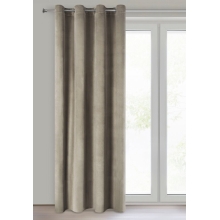 ZASŁONA GOTOWA D91 ROSA 140 X 250 CM BRĄZOWY