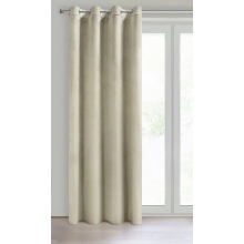 ZASŁONA GOTOWA D91 ROSA 140 X 250 CM KREMOWY